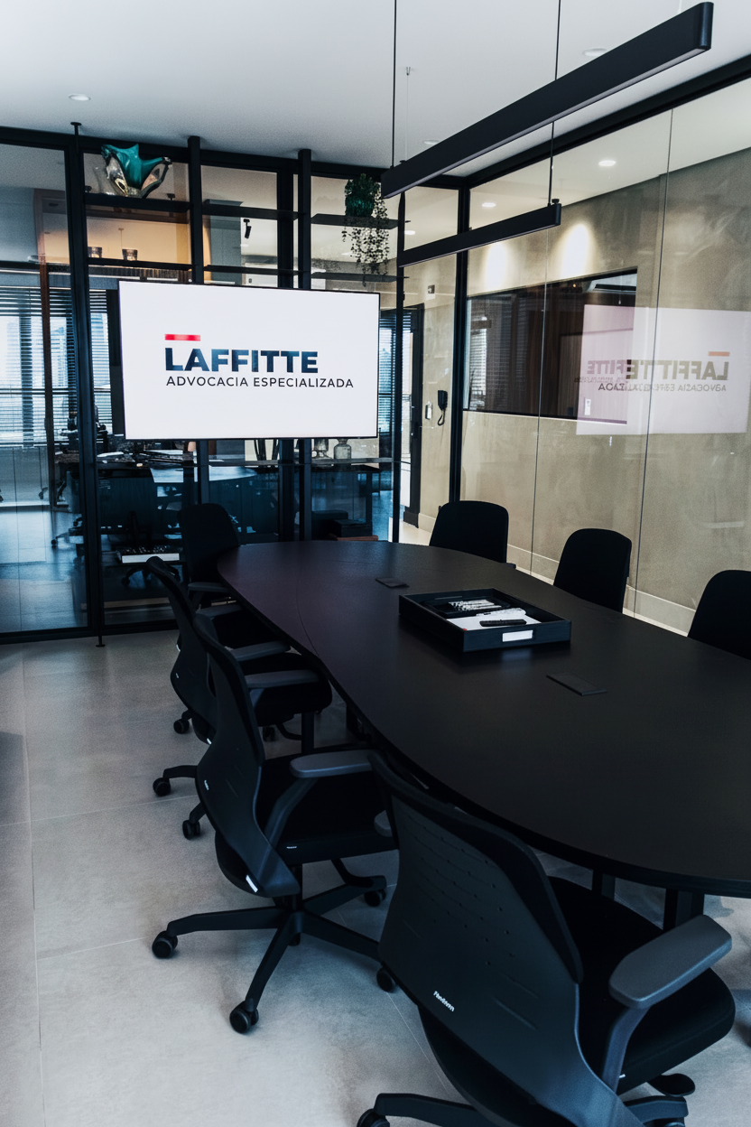 Sala de reunião — Laffitte Advocacia